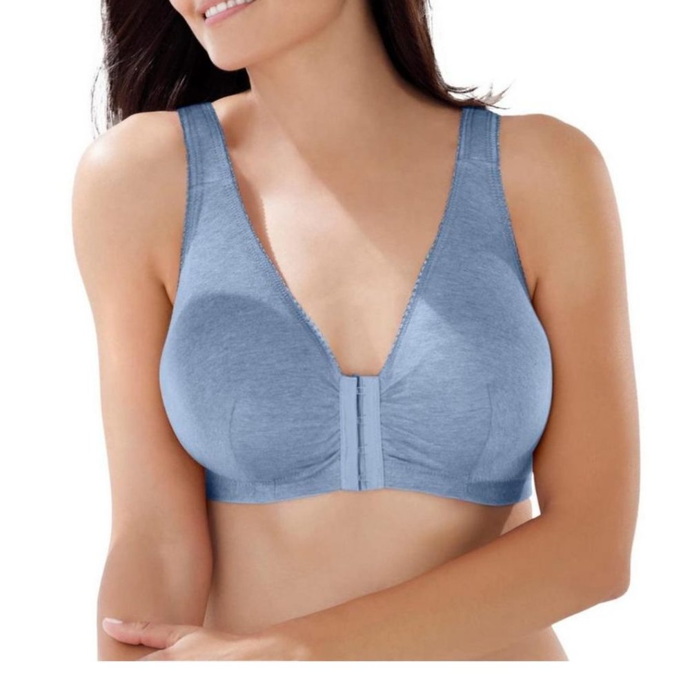 FRUIT OF THE LOOM - Cotton Front-Closure Comfort & Sleep Bra